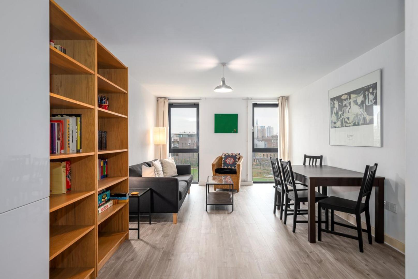 伦敦Guestready - 1 Bed Apt With City Views, Vauxhall公寓 外观 照片